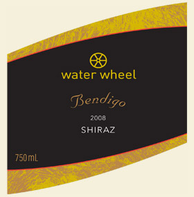 Water Wheel Bendigo Shiraz  2014  14.5%  6x75